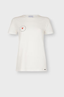 Majica sa minimalističkim printom Tiffany Production